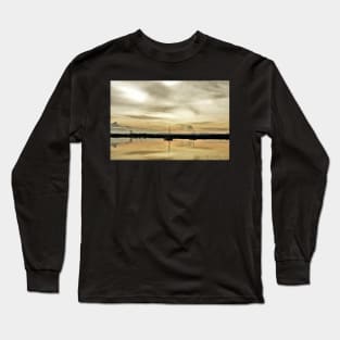 Reflections on the River Blackwater, Maldon, Essex Long Sleeve T-Shirt